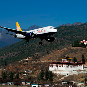 Flying to Bhutan Tour Image